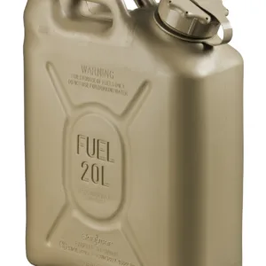 05577 Scepter Military Fuel Canister 20L Sand / DIESEL and PETROL